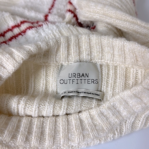 Urban Outfitters Snuggle Up Striped Tunic Sweater Small - Picture 4 of 5